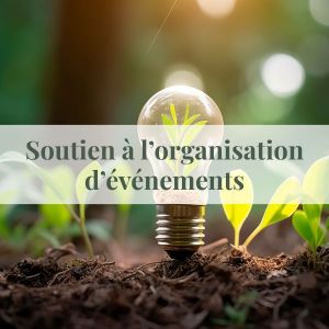 Soutien à l'organisation d'événements Soutien à l'organisation d'événements